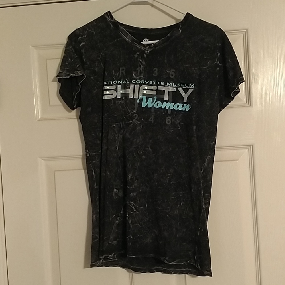 V neck Corvette Museum T shirt